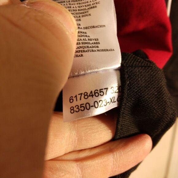 Jordan track top shirt mens XL Xlarge black full zip mock neck long sleeve - Picture 10 of 11